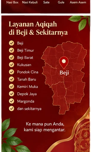 Paket aqiqah Nur Aqiqah Beji